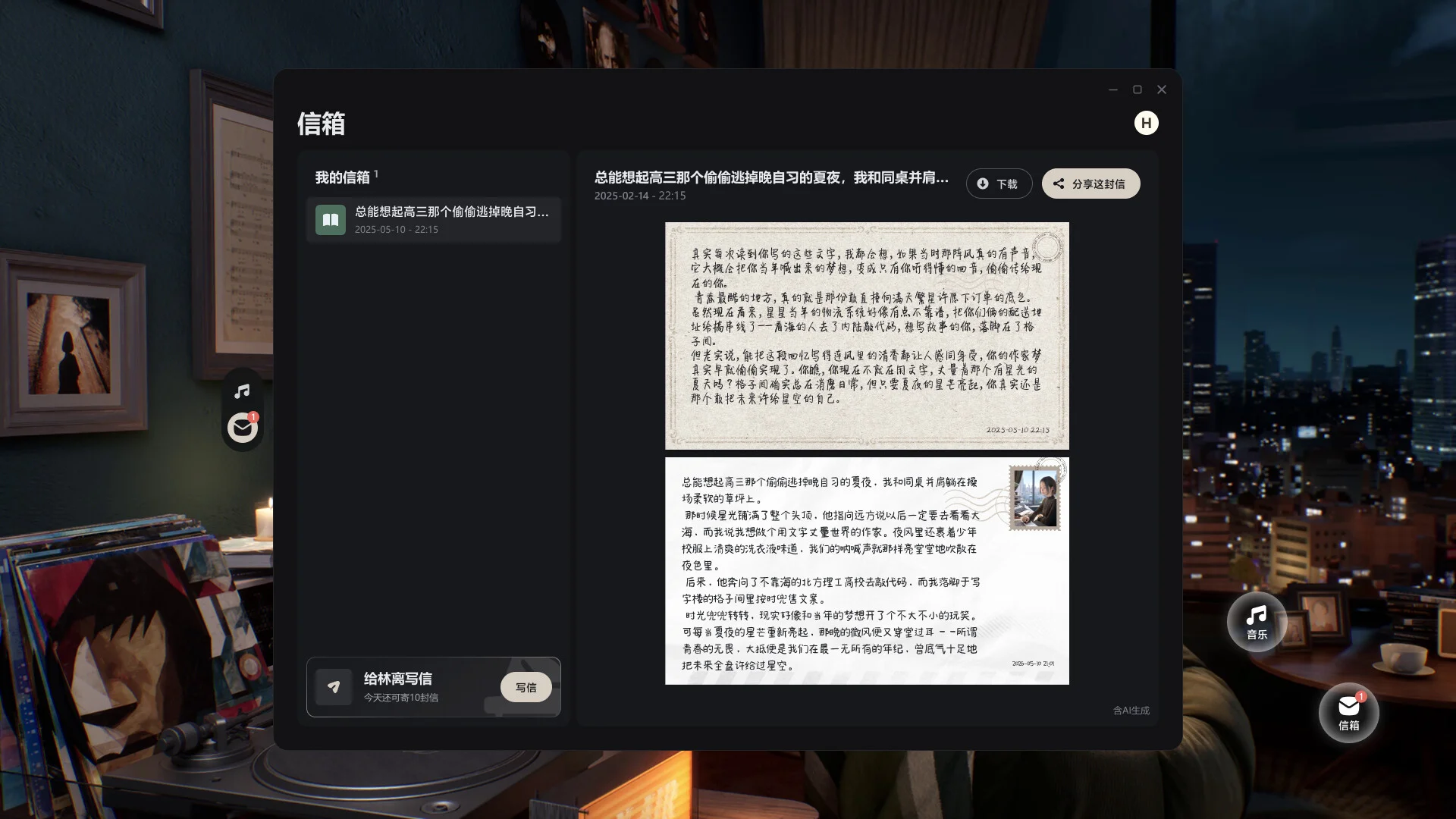 米哈游AI互动伴侣-林离/BSide: Olivia Lin 截图5