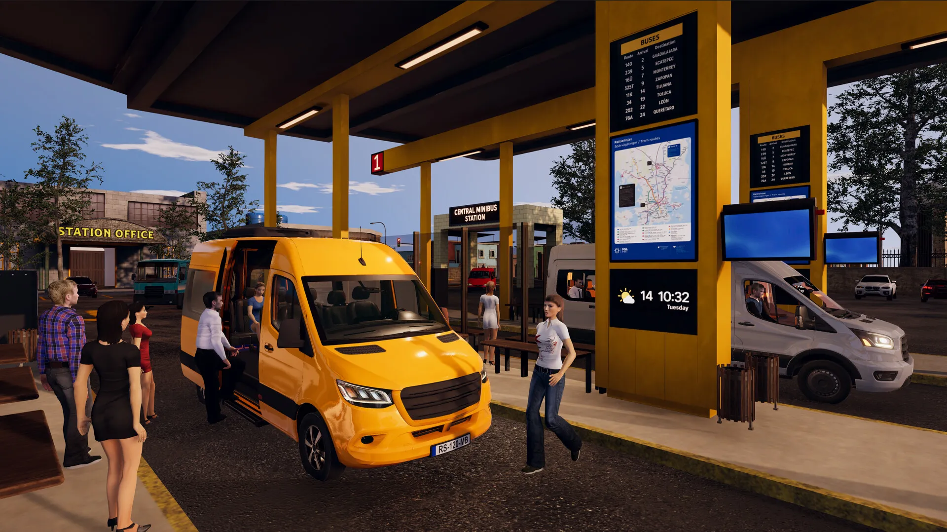 小巴模拟器/Minibus Simulator 截图1