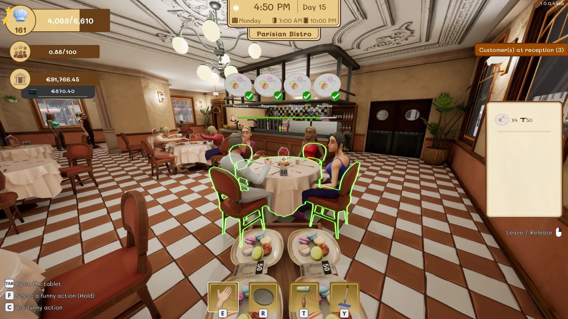 法国小馆儿模拟器/Parisian Brasserie Simulator 截图9
