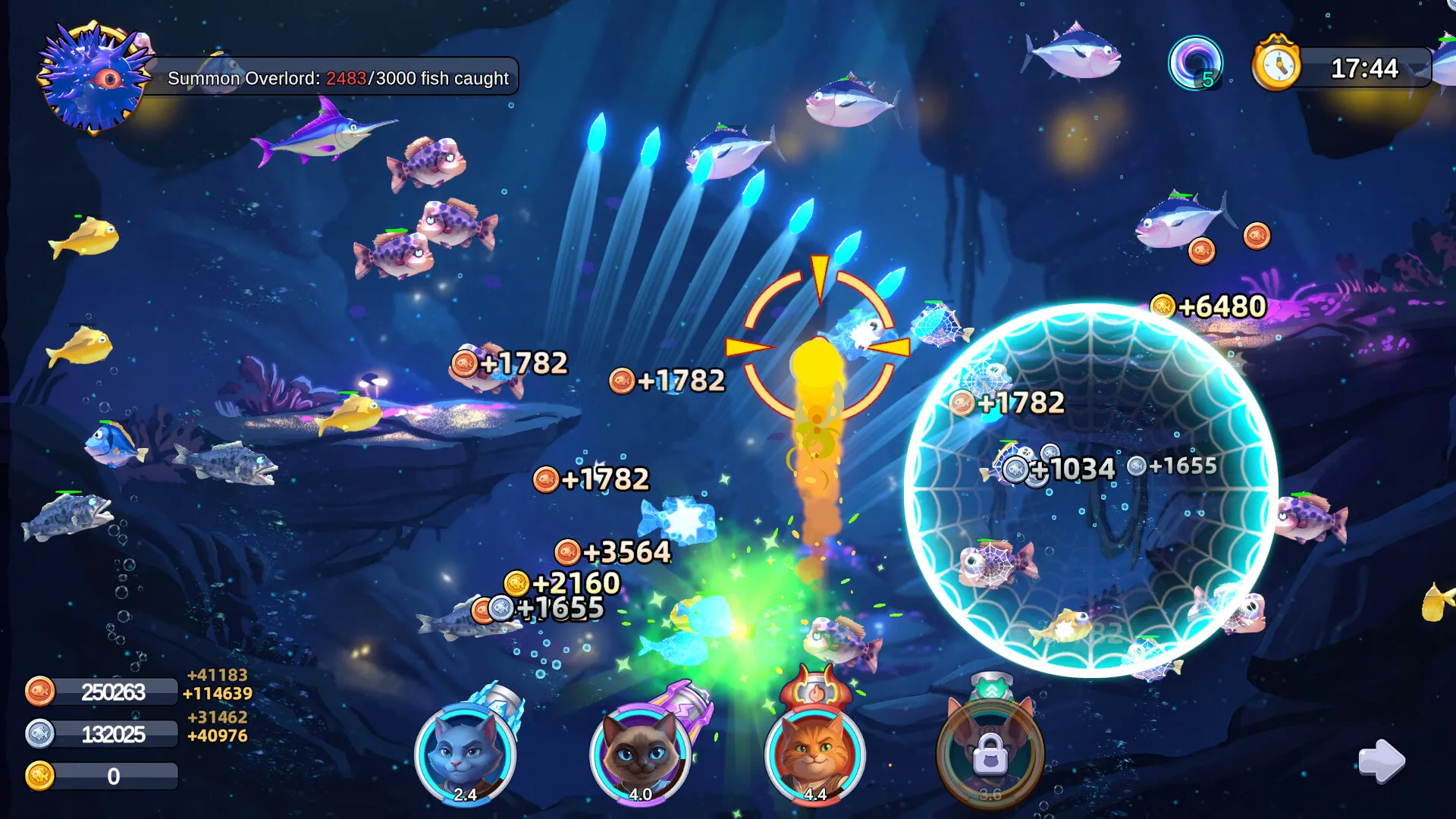 猫咪大作战:捕鱼/Meow Squad: Incremental Fishing 截图3