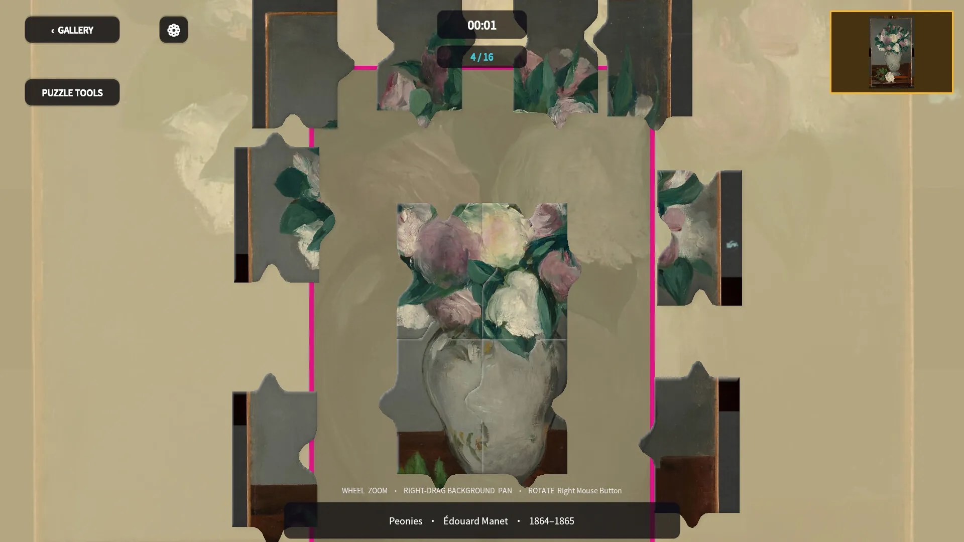 名画拼图/Cozy Jigsaw 截图4