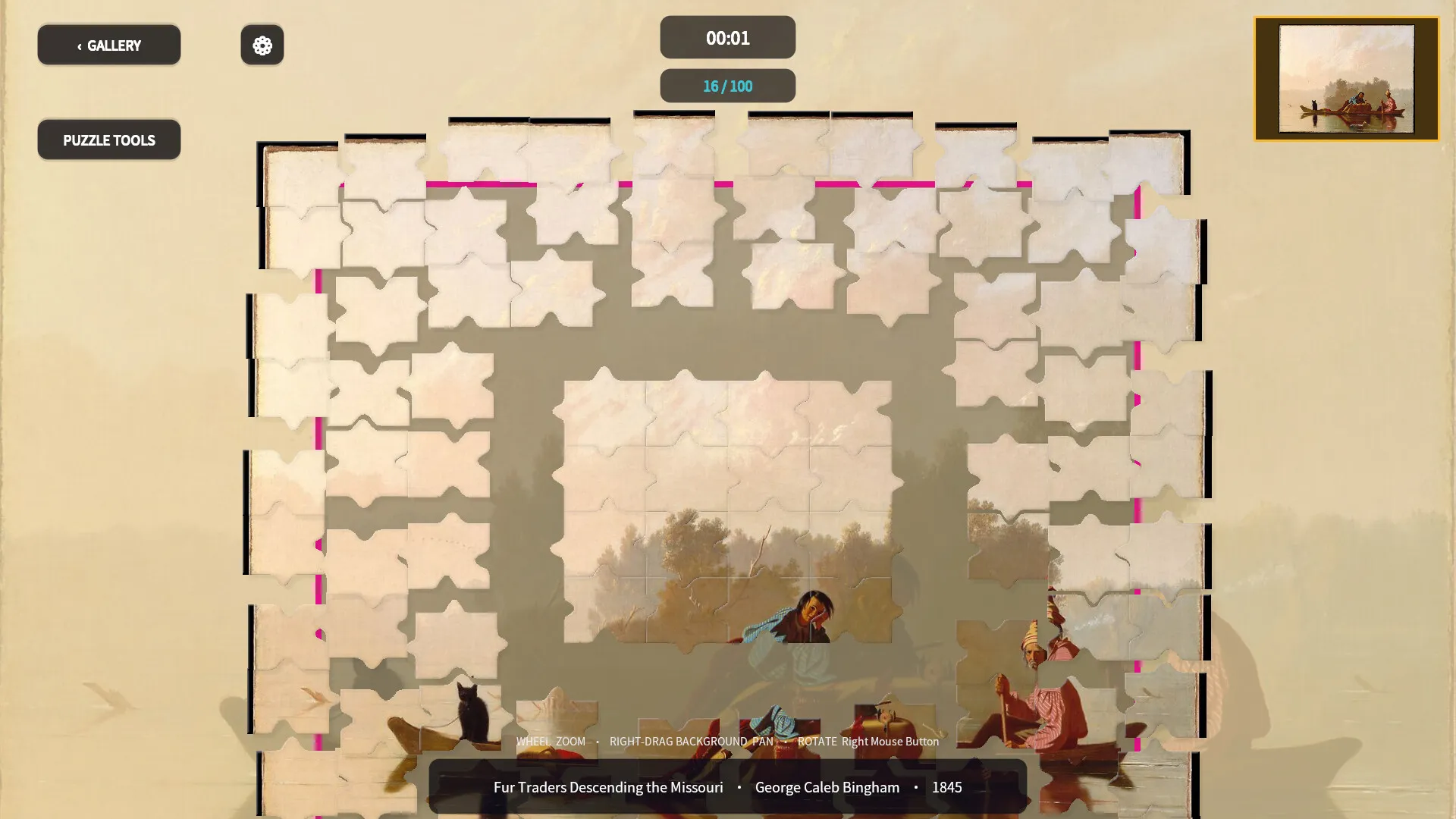 名画拼图/Cozy Jigsaw 截图3