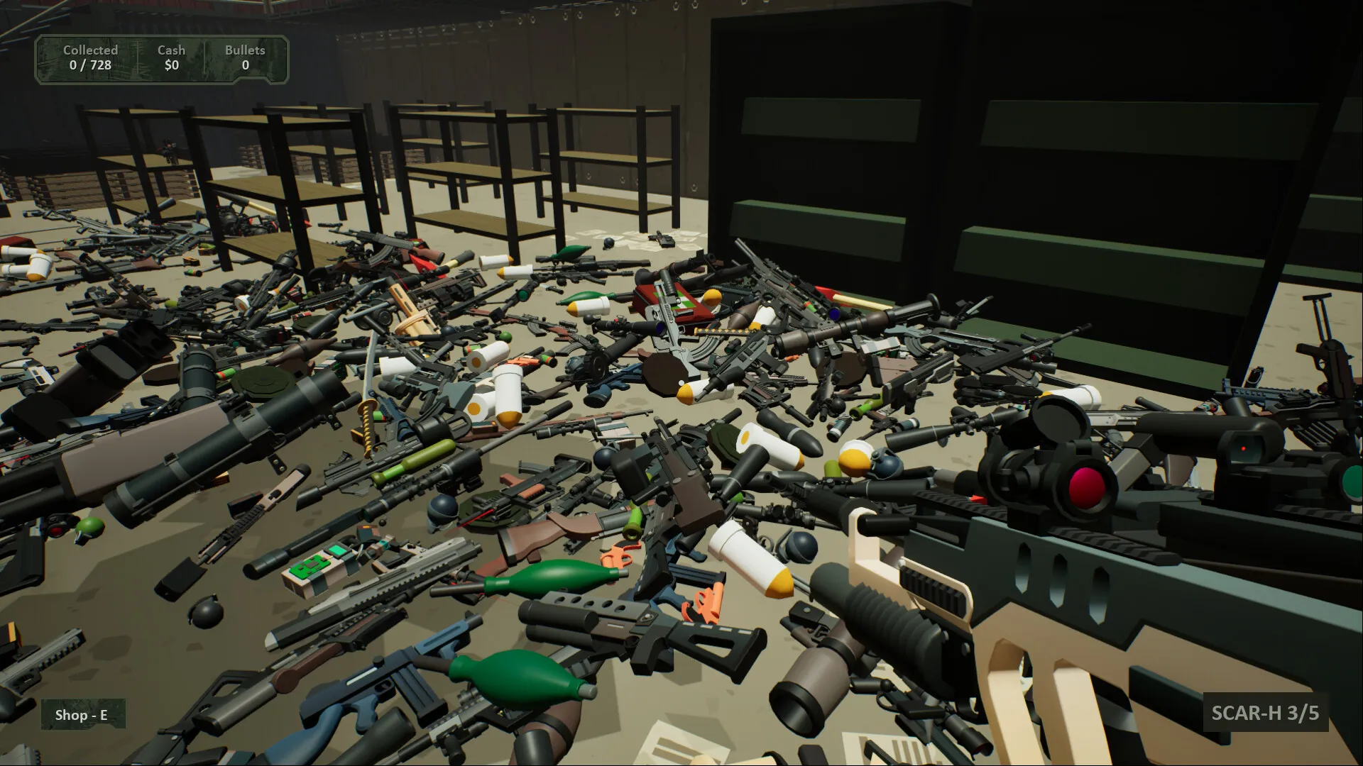 枪械整理:收纳归位/Sort Them Guns: Tidy Up 截图1