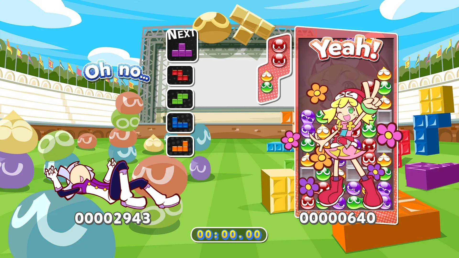 噗哟噗哟俄罗斯方块-虚拟机版/Puyo Puyo Tetris HYPERVISOR 截图4