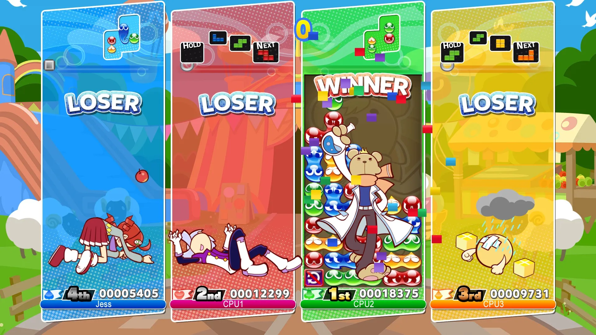 噗哟噗哟俄罗斯方块-虚拟机版/Puyo Puyo Tetris HYPERVISOR 截图8