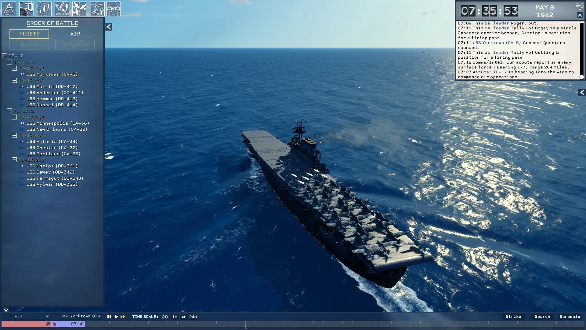 特遣舰队上将:第一卷 美国航母战役/Task Force Admiral - Vol.1: American Carrier Battles 截图5