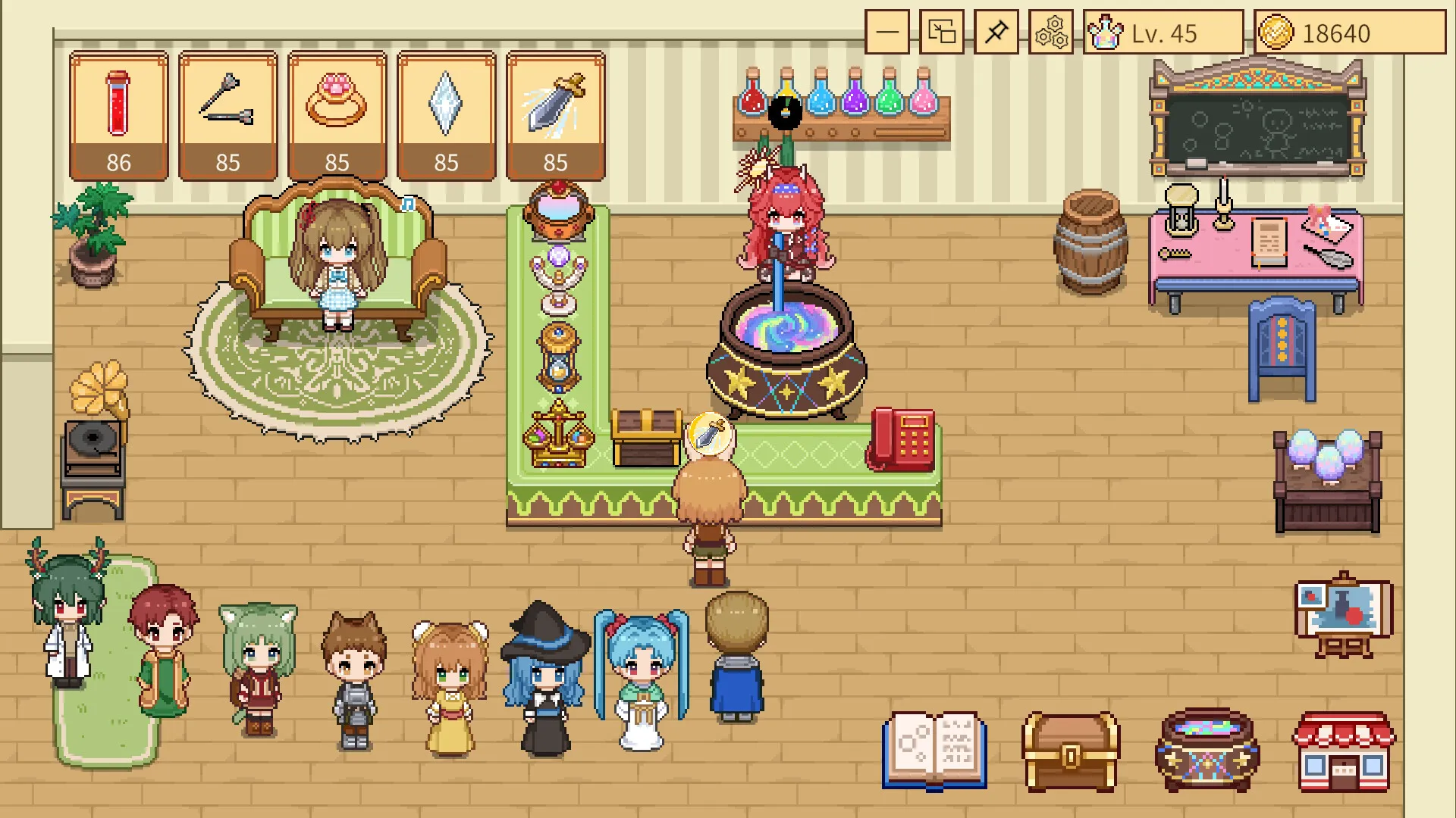 曙炚炼金杂货铺/Idle: Shuguang's Alchemy Store 截图1