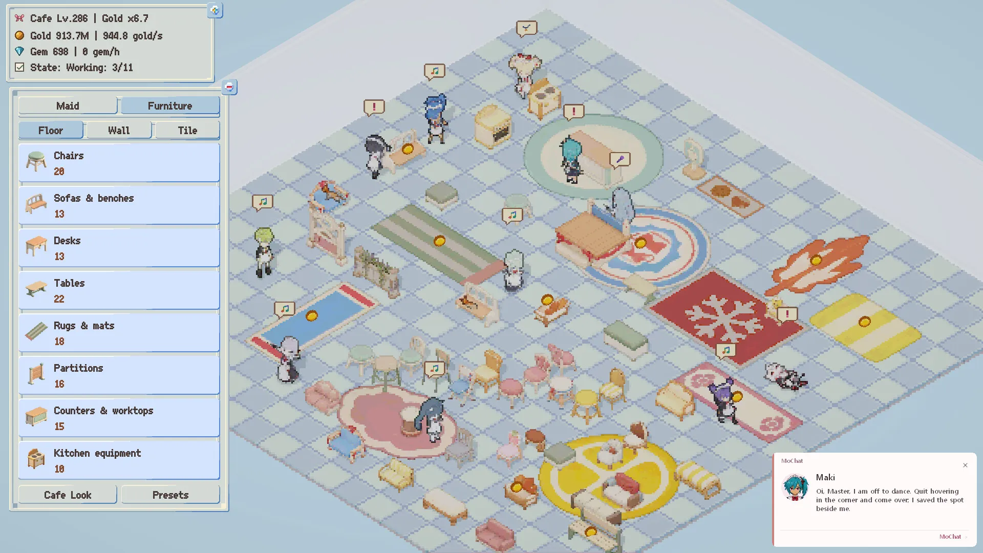 放置像素女仆/Idle Pixel Maids 截图7