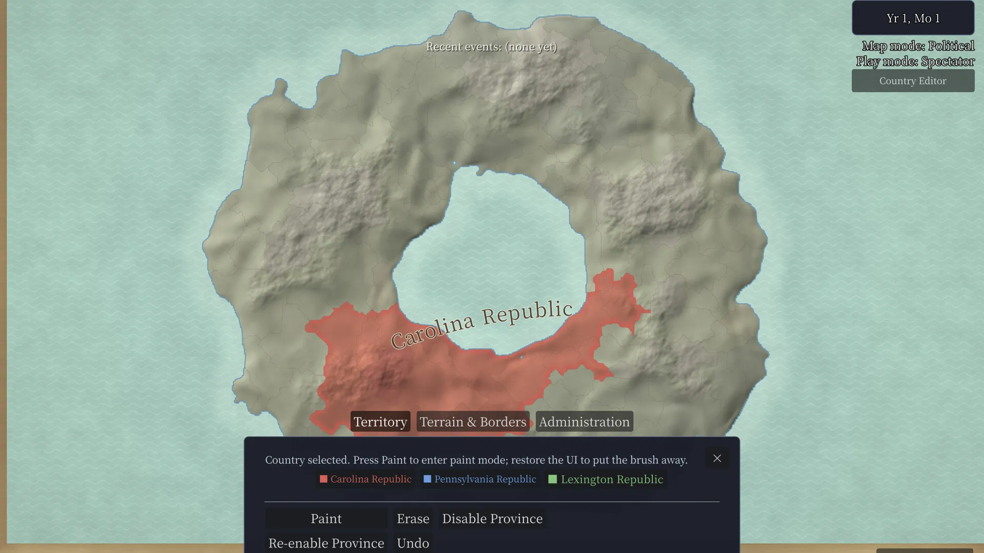 地图上发生的事：列国模拟器/Things That Happen on the Map - Realm Simulator 截图3