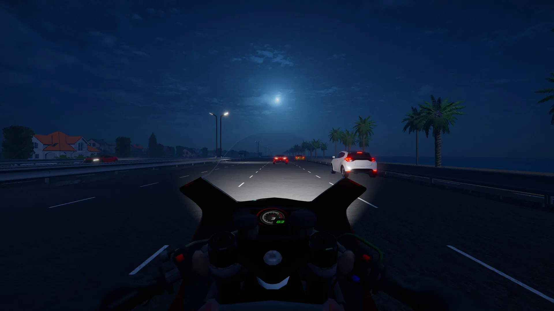 摩托车夜行/Motorcycle Night Ride 截图4