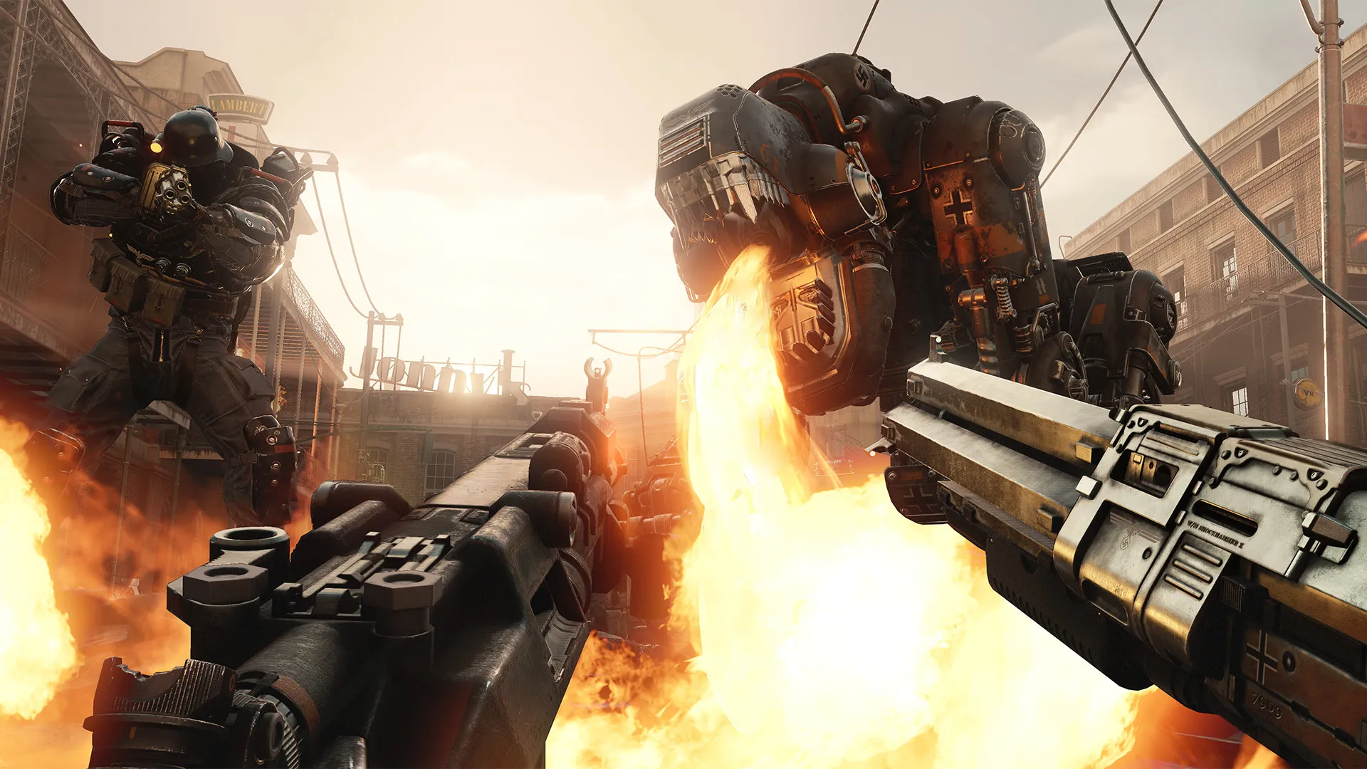 德军总部2:新巨人/Wolfenstein II: The New Colossus/附历代合集 截图2