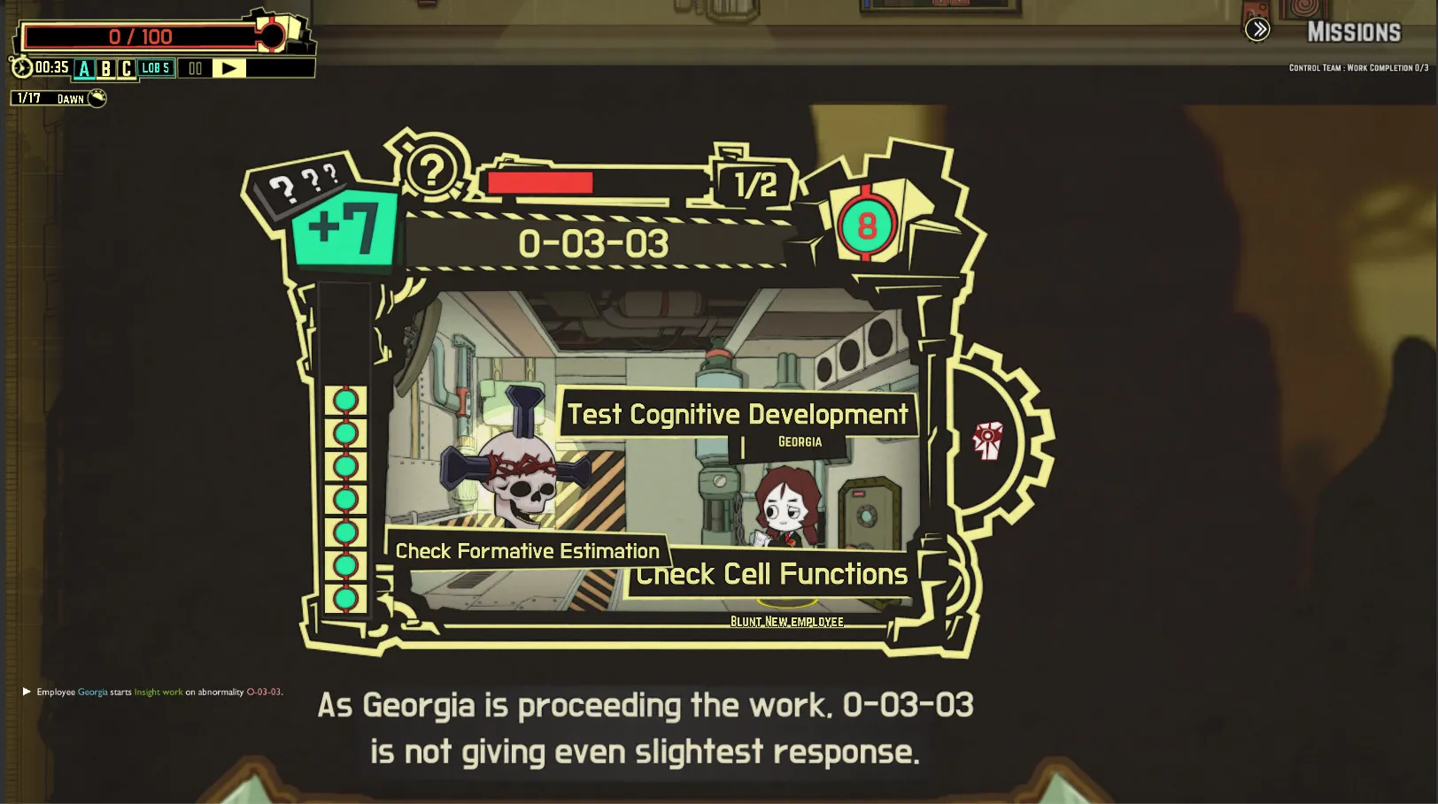 脑叶公司怪物管理模拟/Lobotomy Corporation | Monster Management Simulation 截图3