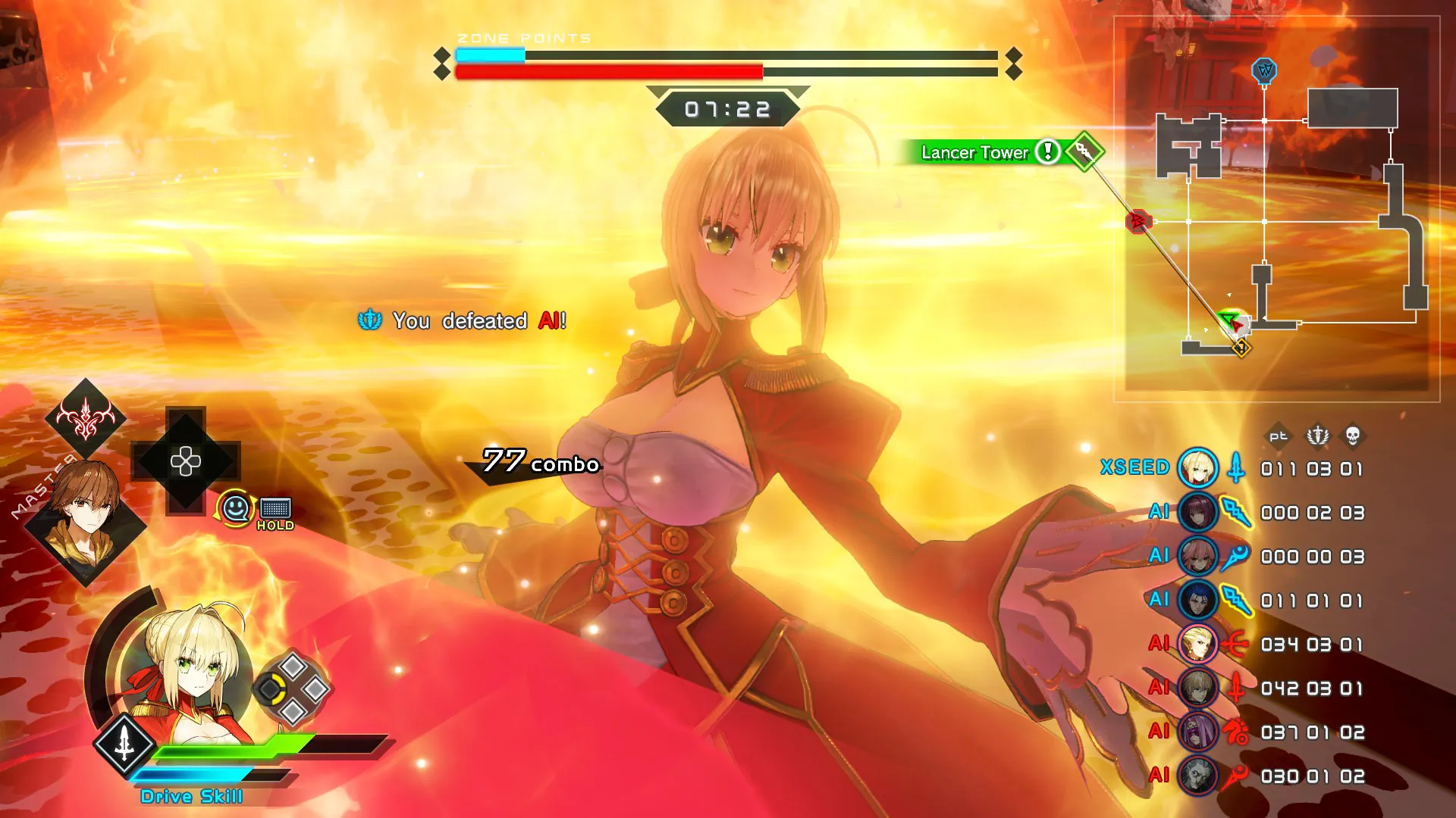 Fate/EXTELLA LINK 截图5