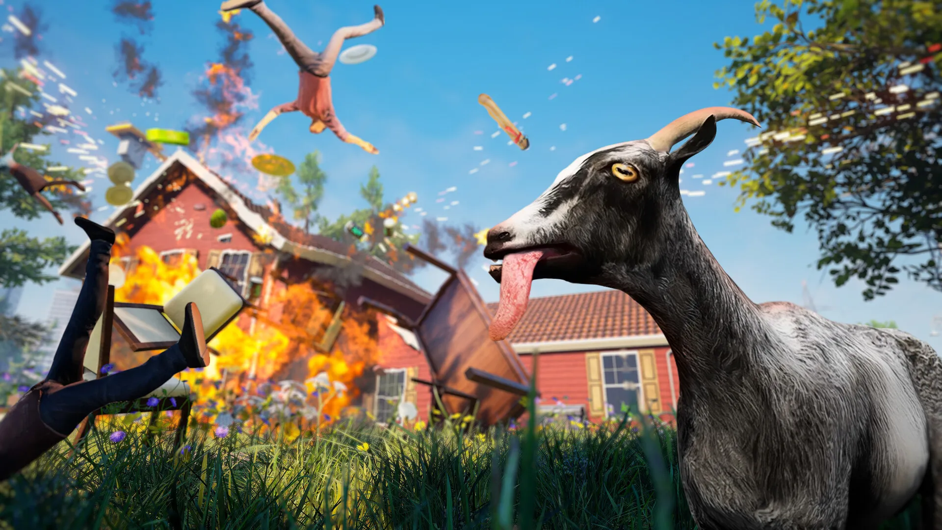 山羊模拟器:重制版/Goat Simulator: Remastered 截图1