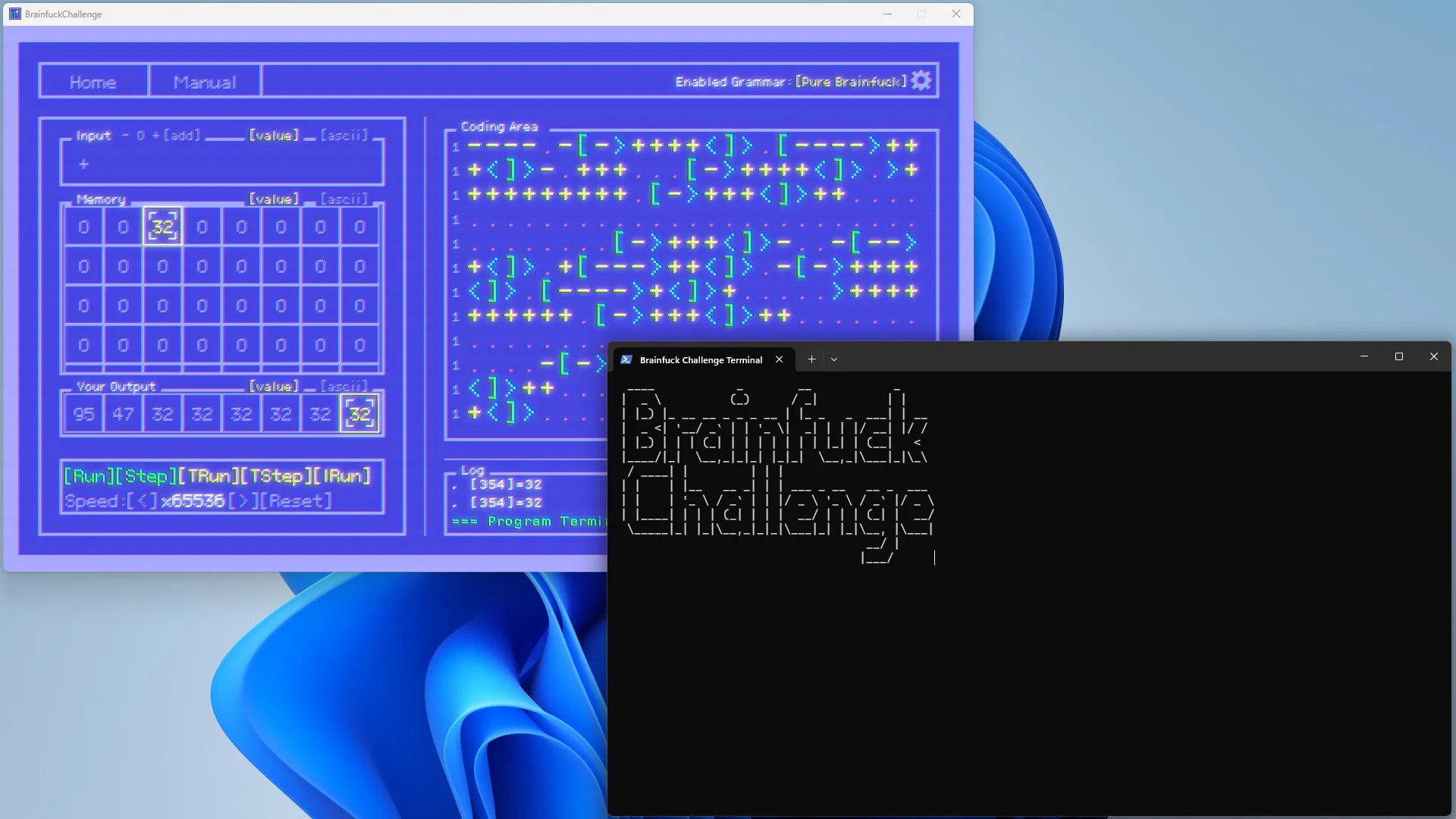 BF语言挑战/Brainfuck Challenge 截图4