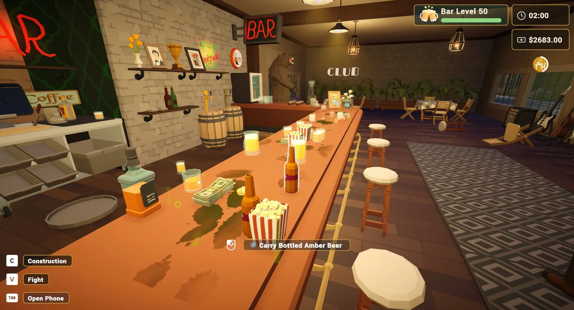 酒吧大乱斗:合作经营模拟器/Barfender: CO-OP Bar Simulator 截图7