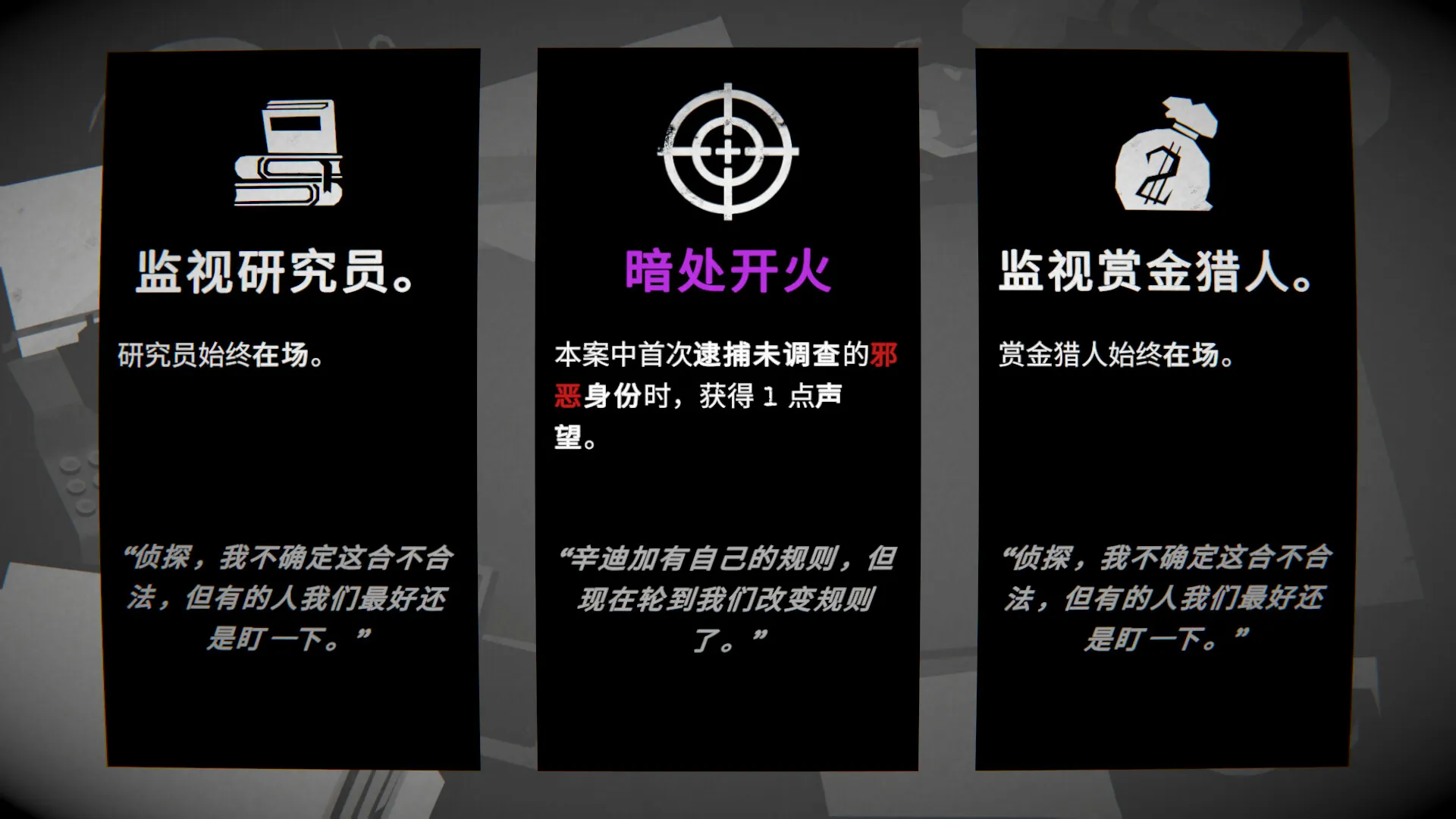 侦探杀：罪恶之城/Dupery: A Game of Solo Deduction 截图5