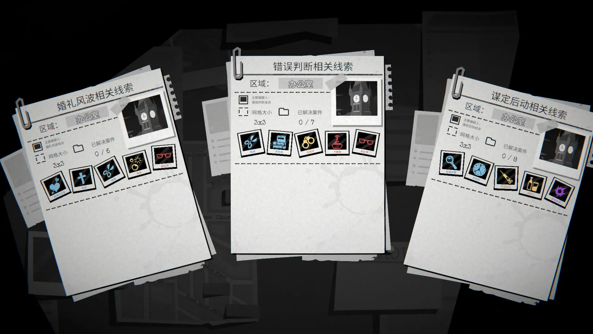 侦探杀：罪恶之城/Dupery: A Game of Solo Deduction 截图2