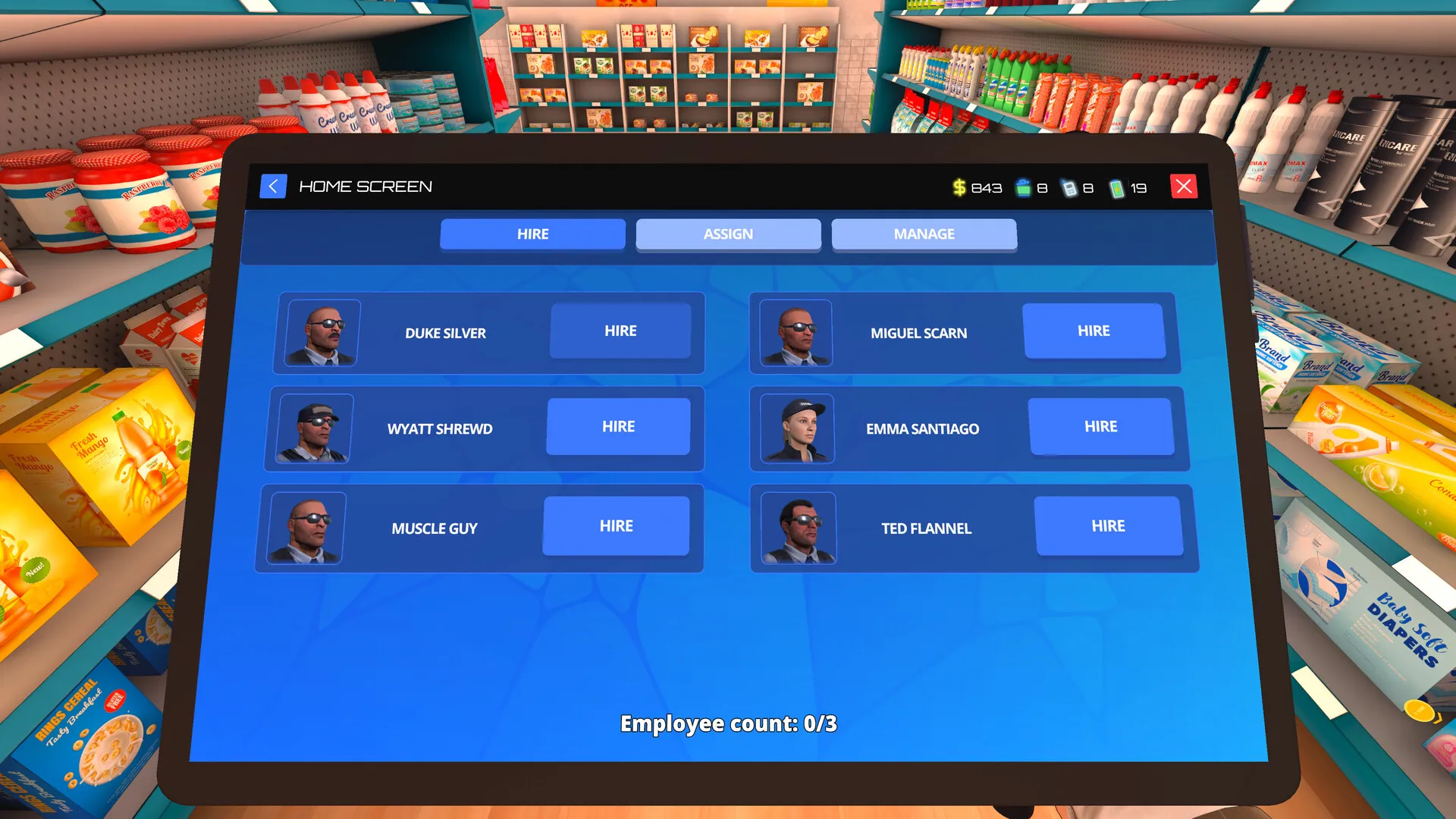 超市保安模拟器/Supermarket Guard Simulator 截图3