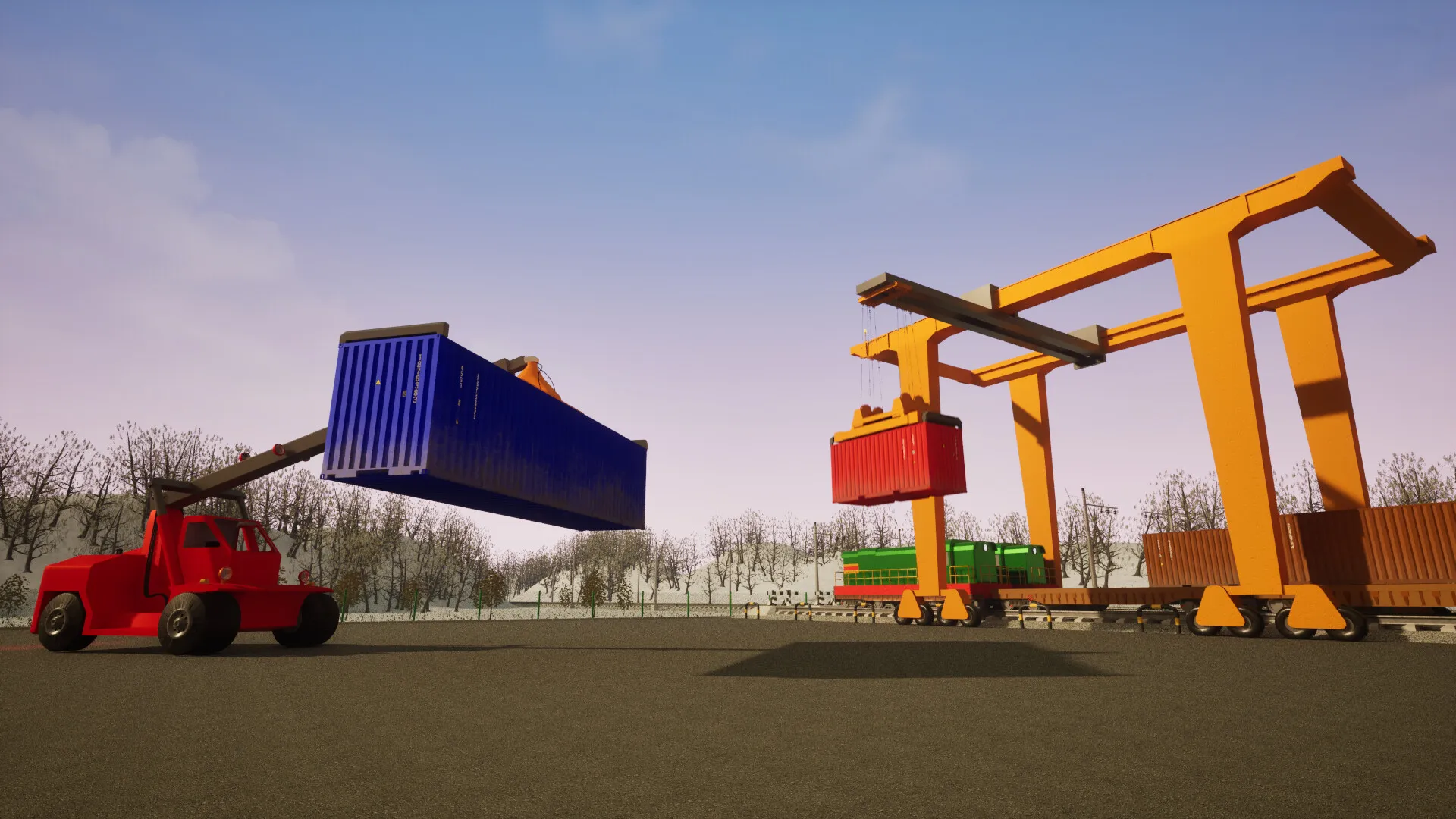 集装箱码头模拟器/Container Terminal Simulator 截图5