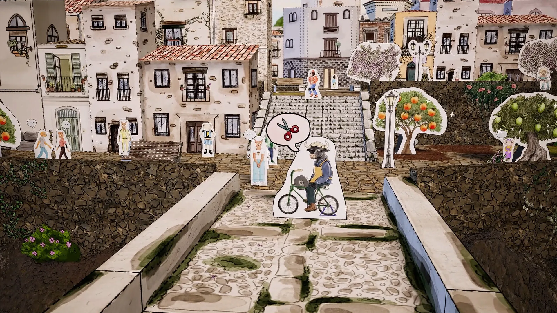 纸艺小镇/Cutout Village 截图6