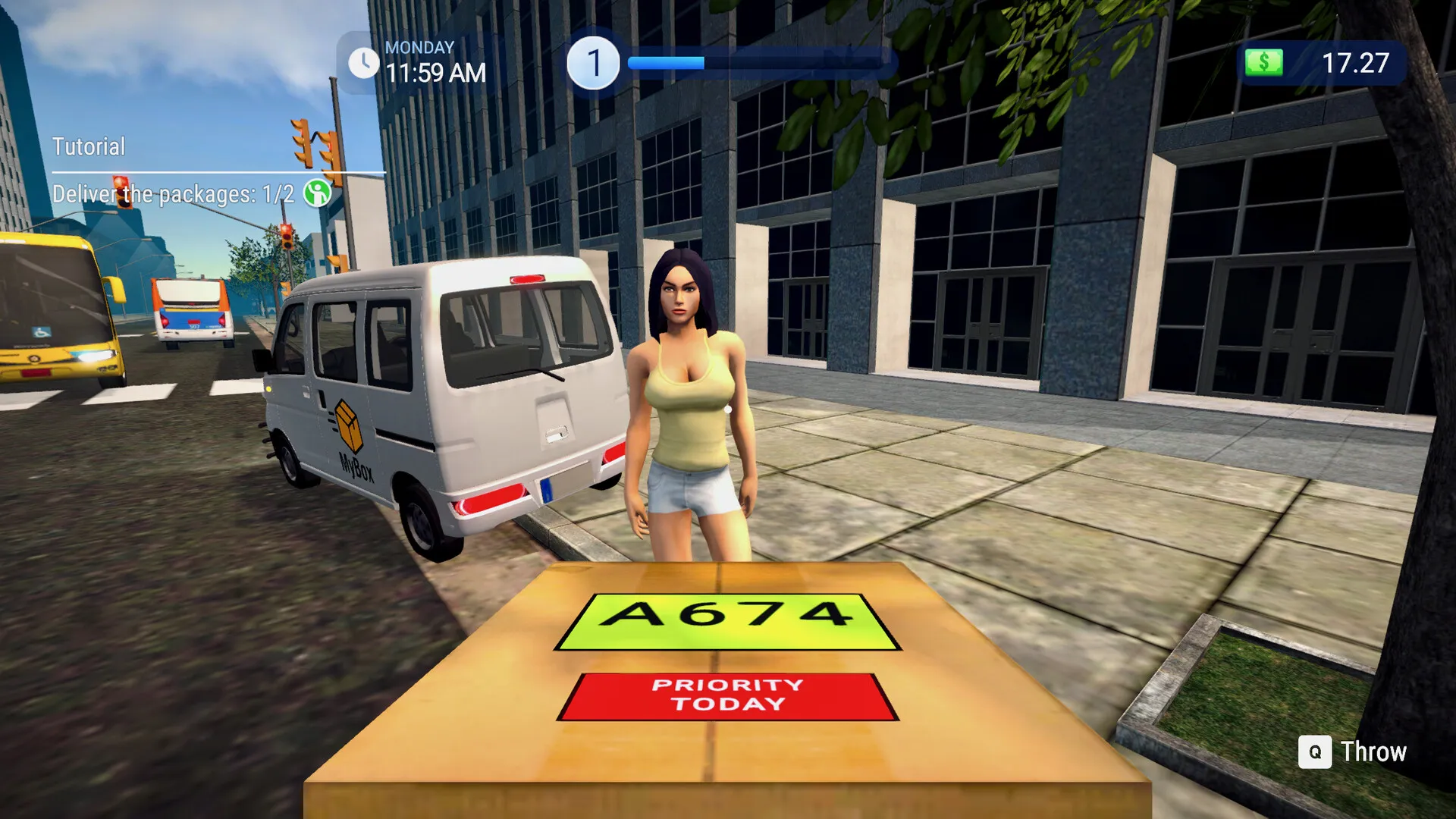 包裹配送模拟器/Parcel Delivery Simulator 截图1