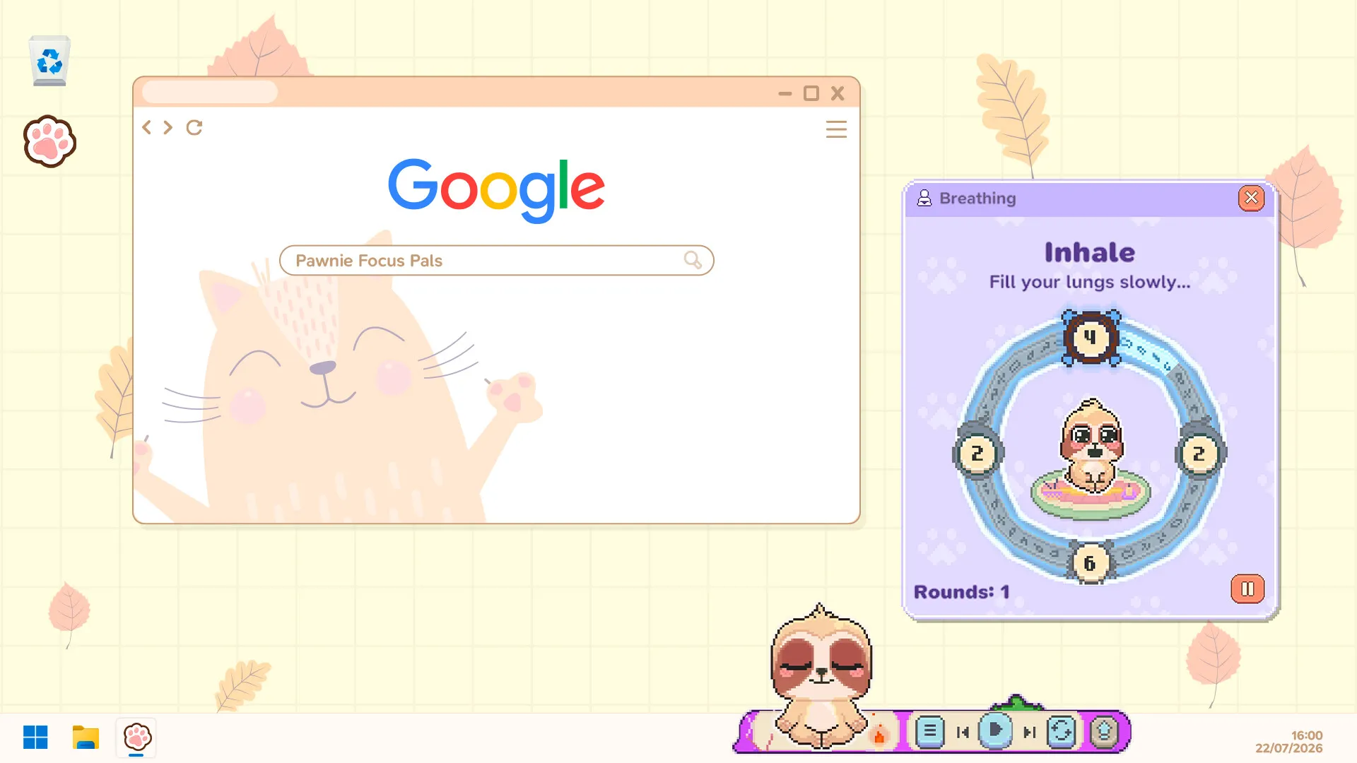 爪爪伙伴:专注时光/Pawnie: Focus Pals 截图2