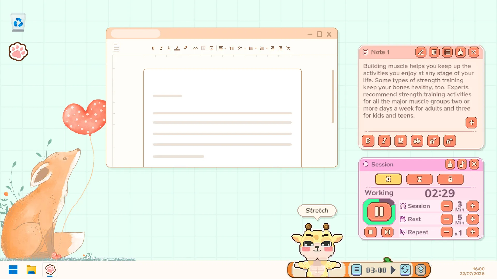 爪爪伙伴:专注时光/Pawnie: Focus Pals 截图4
