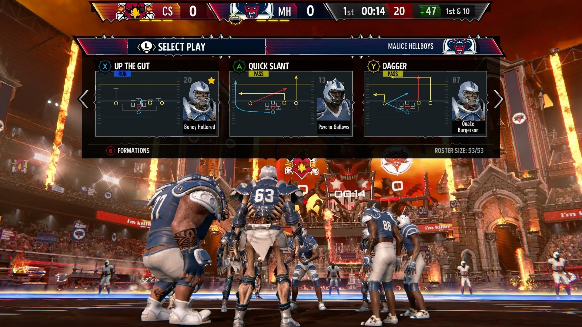 异形橄榄球联盟2/Mutant Football League 2 截图1