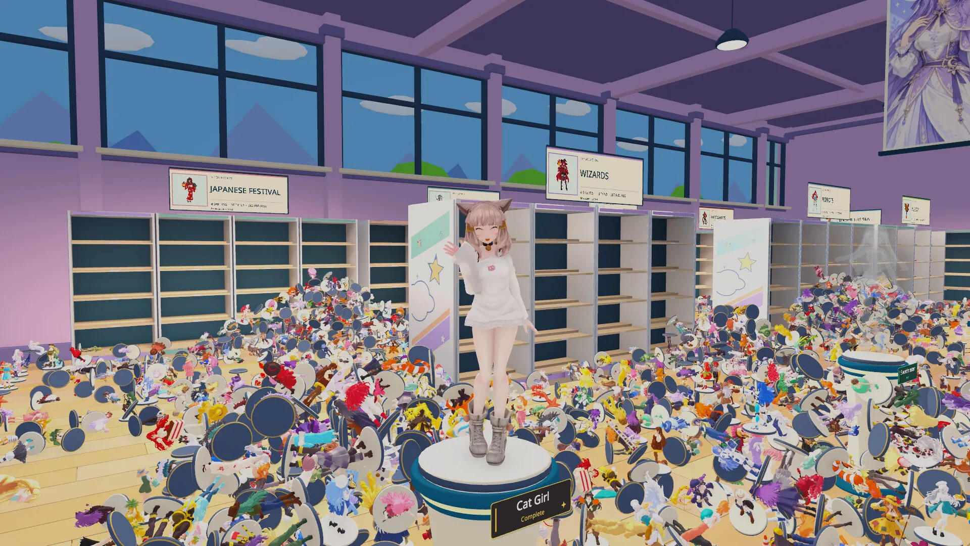 动漫商店大混乱:整理一下!/Anime Shop Chaos: Tidy Up! 截图1