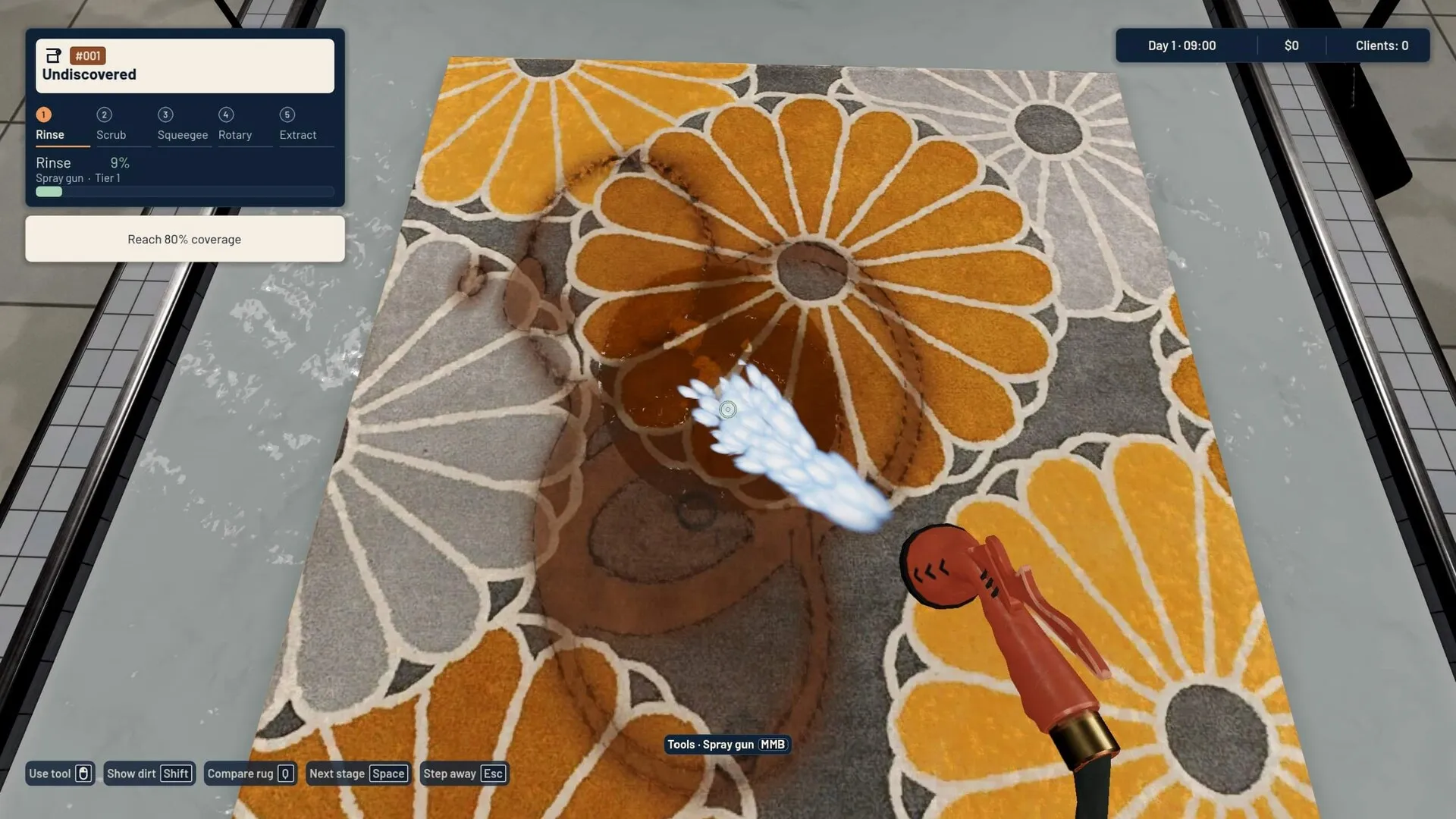 地毯清洁模拟器/Rug Cleaning Simulator 截图1