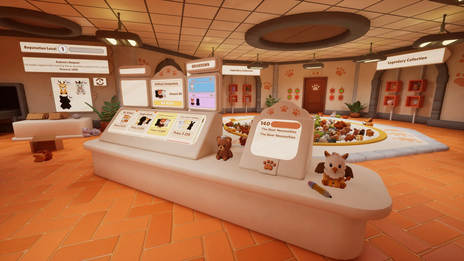 毛绒玩偶收纳屋/Pack a Plush! 截图2