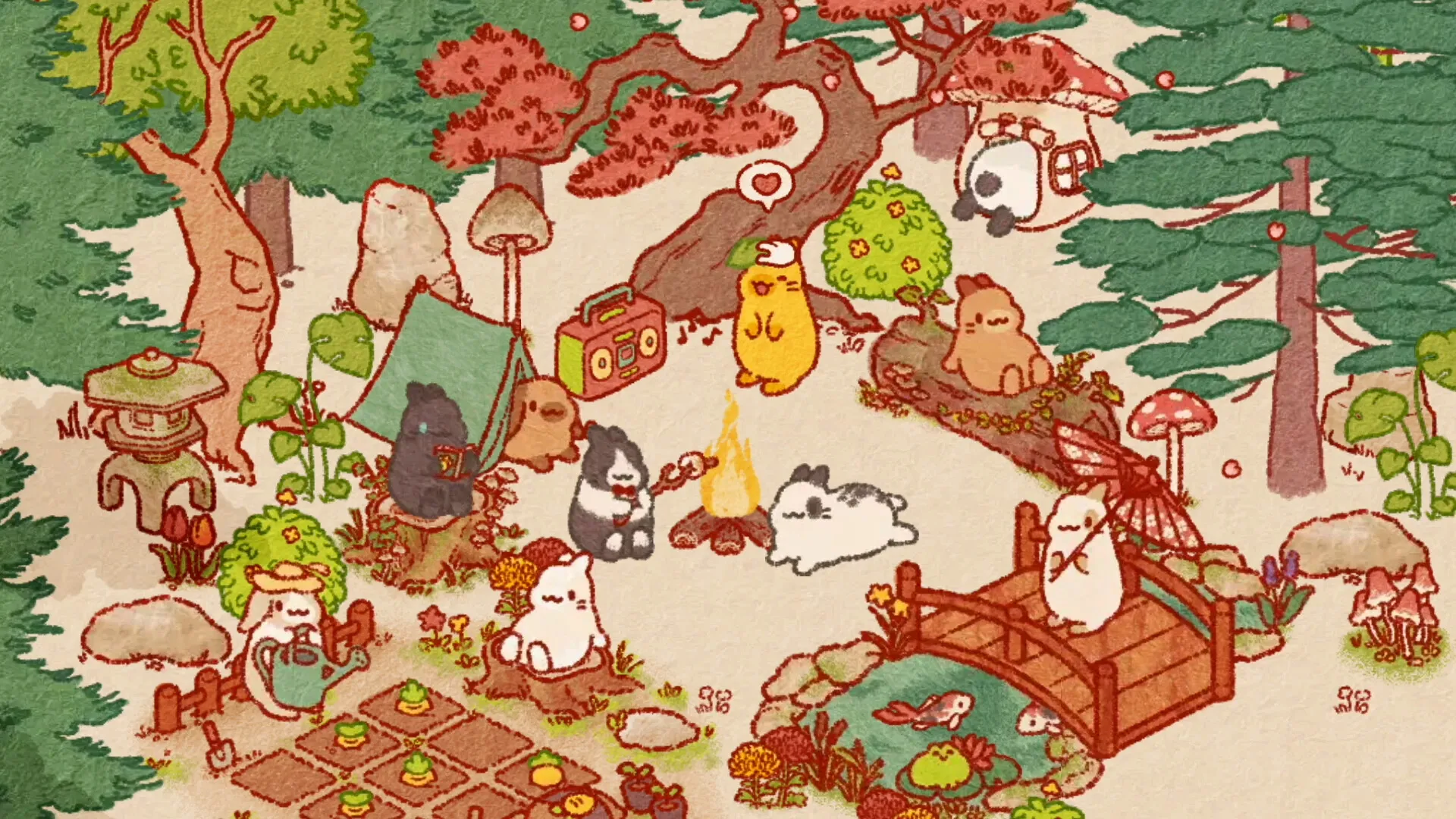 兔兔岛/Usagi Shima: Bunny Island 截图1