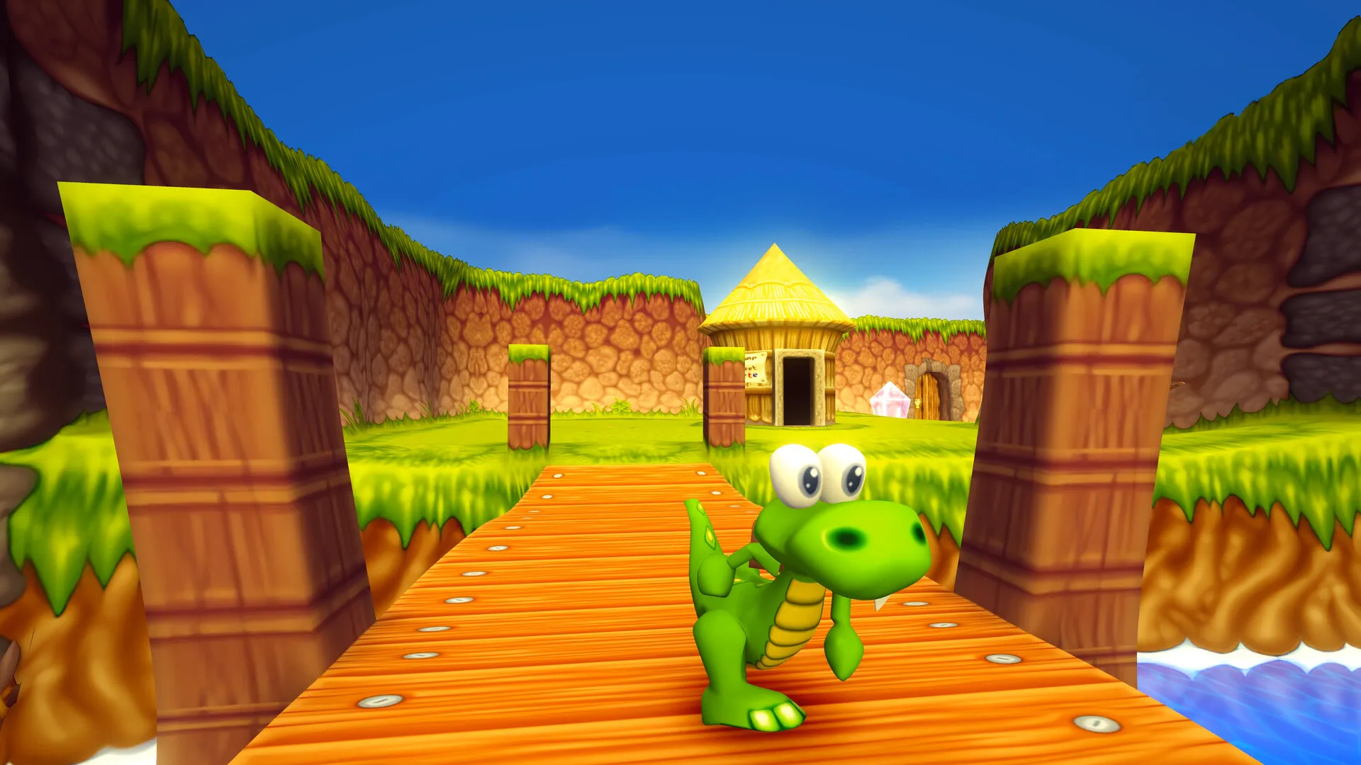 小鳄鱼克洛克2:高宝王国/鳄鱼克洛克2:高博王国/Croc 2 Kingdom of the Gobbos 截图1